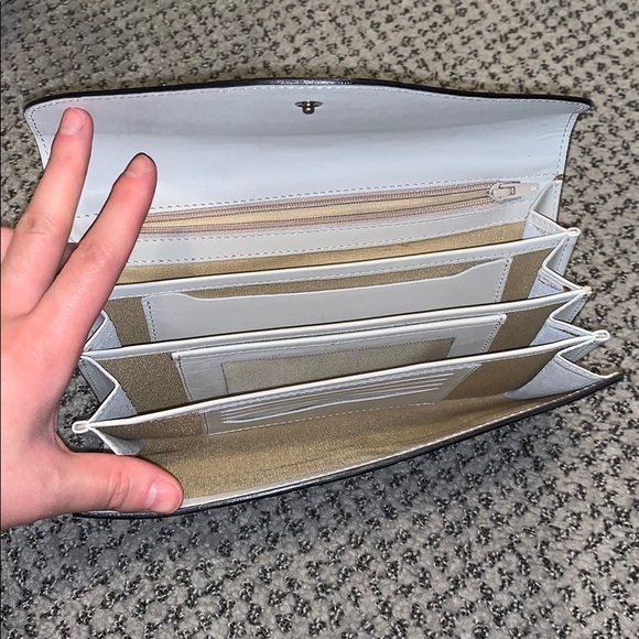 Python leather clutch - Picture 4 of 7